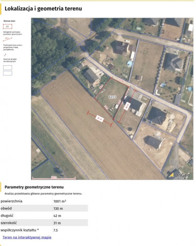 Działka Sprzedaż Brzeźnica Krzysztofa 7